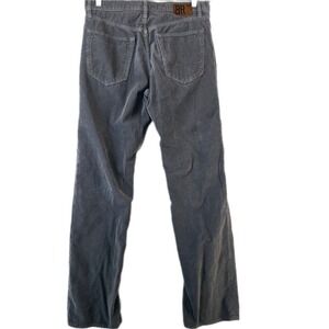 Banana Republic Corduroy Pants Mens 31x32 Straight Leg Gray Casual 100%‎ Cotton